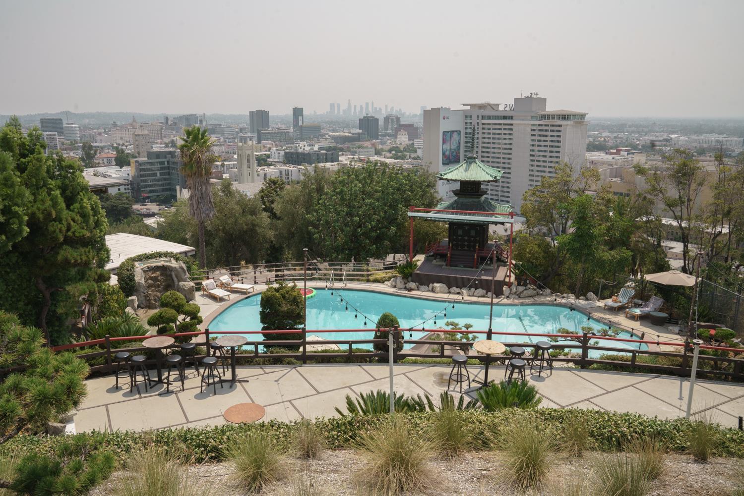 Hollywood Hills Hotel Los Angeles Eksteriør billede